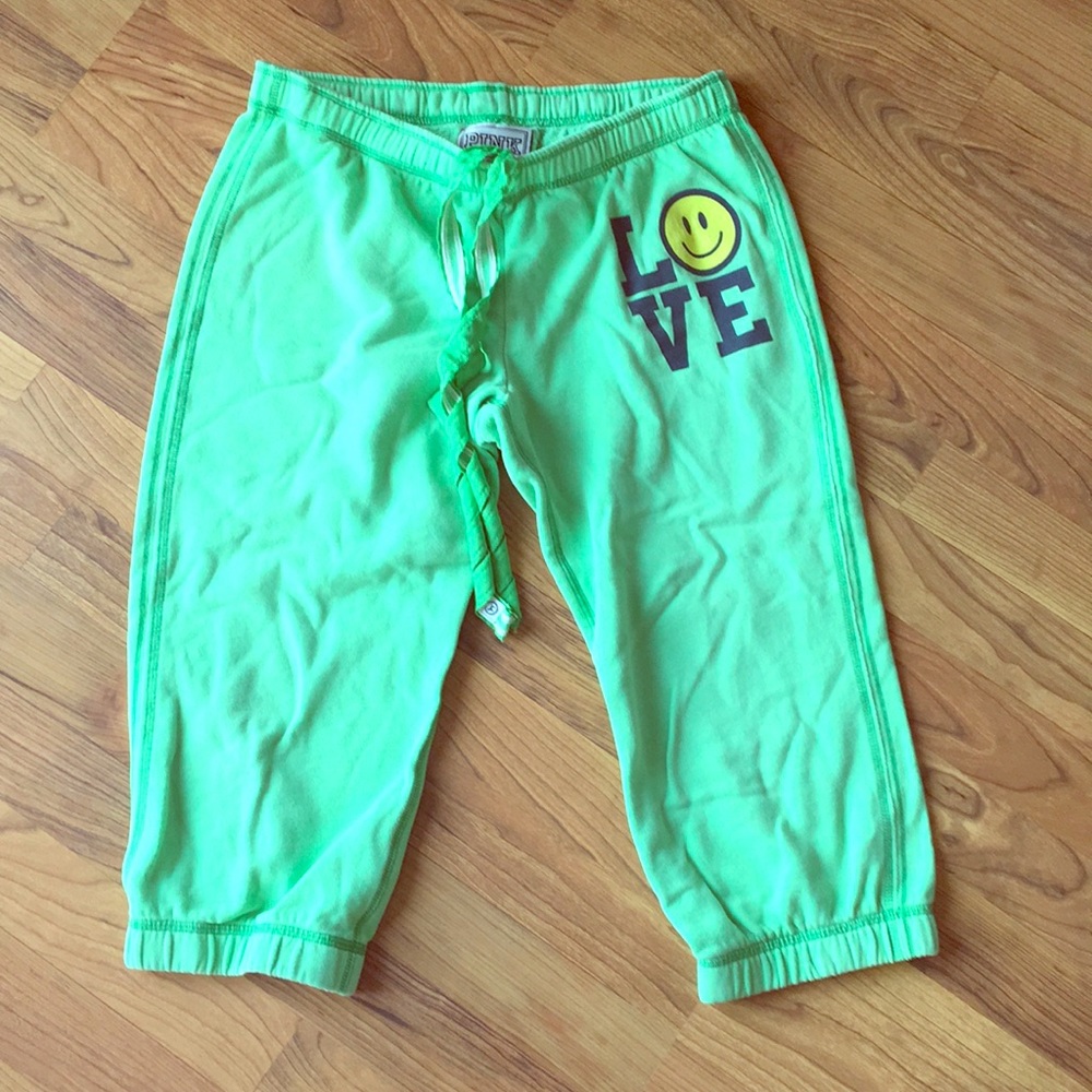 Capri sweat pants